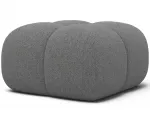 Pufas Covio Boucl&eacute;, pilka sp., 85 cm x 85 cm x 52 cm