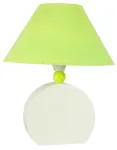 Stalinis &scaron;viestuvas Candellux Lighting Ofelia 41-62508, E14, 40W, žalia sp./balta sp.