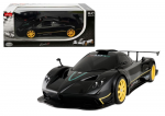 Rc automobilis Rastar Pagani Zonda, 1:14, juoda