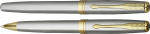 Ra&scaron;ymo rinkinys Jaguar, aukso/sidabro, 0.7 mm, 2 vnt.