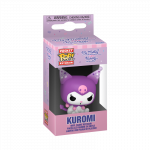 Raktų pakabukas Funko POP! Sanrio Kuromi, 10 cm, balta sp./violetinė sp.