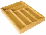 Stalo įrankių dėklas King Hoff, 52 cm x 43 cm x 5 cm, bambukas, ruda sp.