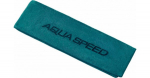 Sportinis rank&scaron;luostis Aqua Speed Dry Soft 73244, žalia sp., 100 cm x 50 cm