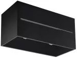 &Scaron;viestuvas lubų Sollux Lobo Maxi SL.0384, G9, 2 x 40 W, juoda sp. / juoda sp.