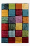 Kilimas vidaus Conceptum Hypnose Renkli Kare 952CCL1510, įvairių spalvų, 230 cm x 160 cm