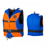 Gelbėjimosi liemenės suaugusiems Aquarius Standard, mėlyna sp./oranžinė sp., S/M, 40 - 60 kg