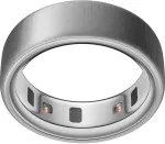 I&scaron;manusis žiedas Oura Ring 4 Size 12, brushed silver sp.