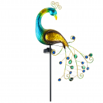 Pastatomas &scaron;viestuvas su saulės baterija Peacock, -, įvairių spalvų