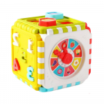 Lavinamasis kubas Lean Clock, 13 cm, įvairių spalvų