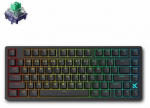 Laidinė žaidimų klaviatūra Mchose Jet 75 HW-Jet75-1 Kailh Magnetic God Switch, Anglų (US), juoda sp.