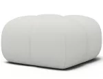 Pufas Covio Paolli 01, balta sp., 85 cm x 85 cm x 52 cm
