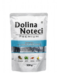 &Scaron;lapias &scaron;unų maistas Dolina Noteci Premium, ėriena, 0.5 kg