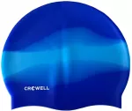 Plaukimo kepuraitė Crowell Multi Flame, tamsiai mėlyna sp./&scaron;viesiai mėlyna sp.