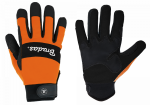 Darbo pir&scaron;tinės Tech Black RWTBC11, suaugusiems, balta sp./juoda sp./oranžinė sp., 11, 6 vnt.