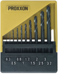 Grąžtų komplektas Proxxon Micromot 28874, metalas, hss, cilindrinis, 0.3-3.2 mm x 4.4 cm