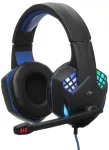 Laidinės žaidimų ausinės ART Pure Gaming G11, juoda sp.