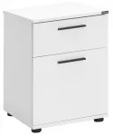Naktinis staliukas Kalune Design KMD-611-BB-1, balta sp., 57 cm x 40 cm x 41 cm