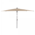 Sodo skėtis Patio, 210 cm x 140 cm, pilkai ruda sp.