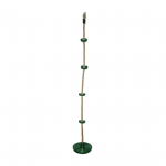 Pakabinama supynė vaikams, 30 cm, 200 cm, tamsiai žalia sp.