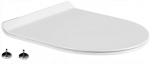 Unitazo dangtis Mexen Slim, balta sp., 43 cm x 36 cm