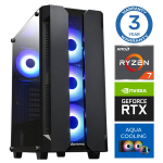 Stacionarus kompiuteris Intop RM77487NS AMD Ryzen 7 7700X, DDR5 64 GB, SSD+HDD 500 GB 4 TB, Nvidia GeForce RTX5050 8 GB GDDR6