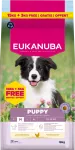 Sausas &scaron;unų maistas Eukanuba Chicken Puppy Medium, vi&scaron;tiena, 18 kg