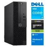 Stacionarus kompiuteris Dell RM87377, atnaujintas Intel Core i3-8100, DDR4 16 GB, SSD 1 TB, Nvidia GeForce GT1030 2 GB GDDR5, Windows 11 Pro 3060 SFF