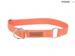 Antkaklis &scaron;unims Amiplay Cotton, oranžinė sp., 320 - 500 mm x 25 mm, 32-50