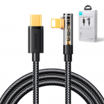 Kabelis Joyroom S-CL020A6, Lightning/USB-C, 120 cm, juoda sp., 20 W