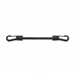 Tvirtinimo guma su rutuliuku Bradas Bungee Lock Hook, 60 cm, guma, juoda, 25 vnt.