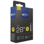 Dviračių padangų kamera Schwalbe Extra Light SV20, guma, juoda sp., 28"