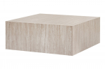 Kavos staliukas Nordure Prizma, travertine sp., 90 cm x 90 cm x 35 cm