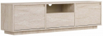 Televizoriaus spintelė Nordure Sentinel, travertine sp., 29.5 cm x 160 cm x 42 cm