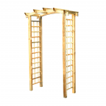 Augalo atrama 4IQ Pergola2, 180 cm x 70 cm, 220 cm, mediena, rusva sp.