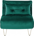 Sofa-lova Shumee Vestfold, žalia sp., 85 x 78 cm x 81 cm