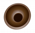 &Scaron;viestuvas lubų Light Prestige Coco, LED, 3000 &deg;K, 1 x 12 W, ruda sp.