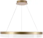 &Scaron;viestuvas lubų Candellux Lighting Gloris 32-54012, LED, 3000 - 65000 &deg;K, 1 x 36 W, balta sp. / aukso sp., 60 x 60 cm