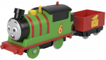 Žaislinis traukinys Mattel Fisher Price Thomas & Friends Percy Motorized Engine HDY60, raudona sp./žalia sp.