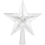 Eglės vir&scaron;ūnė Springos CL4130, skaidri sp./balta sp./geltona sp., 17.5 cm, plastikas