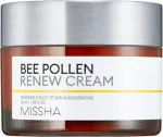 Veido kremas Missha Bee Pollen Renew, 50 ml