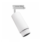 &Scaron;viestuvas bėginei sistemai Milagro Mica Zoom Track, GU10, 1 x 40 W, balta sp.