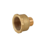 Pereiga Cavaletto, 1/2"M x 3/4"F, žalvaris