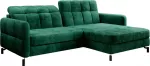 Kampinė sofa Lorelle Monolith 37, tamsiai žalia sp., de&scaron;ininė, 160 x 225 cm x 105 cm