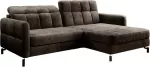Kampinė sofa Lorelle Monolith 29, tamsiai ruda sp., de&scaron;ininė, 160 x 225 cm x 105 cm