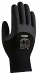 Darbo pir&scaron;tinės gumuotos Uvex Unilite Thermo Plus UV6059209, suaugusiems, juoda, 9