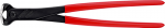 Elektronikos galinių dalių pjovimo žnyplės elektromechanikai Knipex 68 01 280, 280 mm