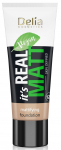 Skystas makiažo pagrindas Delia Cosmetics It's Real Matt, 103 warm beige, 30 ml