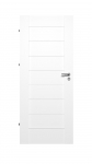 Vidaus durų varčia Domoletti Vienna, kairinės, balta sp., 203 x 74.4 x 4 cm