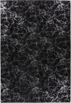 Kilimas vidaus Me Gusta Bijou 225, sidabro sp./juoda sp., 290 cm x 200 cm