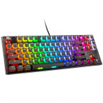 Laidinė žaidimų klaviatūra Ducky One 3 Aura Cherry MX Blue, EN, juoda sp.